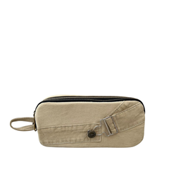 Handmade Upcycled Denim 2 Compartment Pen Case