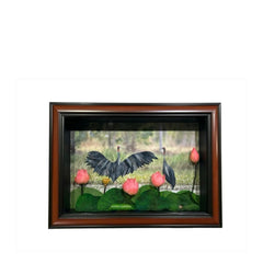 3D Dried Lotus Painting 3