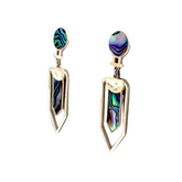 Abalone Warrior Earrings