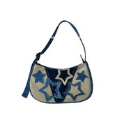 Handmade Upcycled Denim Armpit Bag