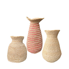 Banana Fiber Flower Vase