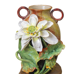 Bat Trang Handcrafted Ceramic Flower Vase 37