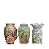 Bat Trang Handcrafted Ceramic Flower Vase 56