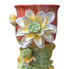 Bat Trang Handcrafted Ceramic Flower Vase 58