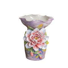 Bat Trang Handcrafted Ceramic Flower Vase 68