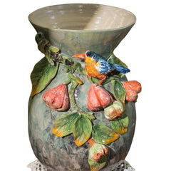 Bat Trang Handcrafted Ceramic Flower Vase 103