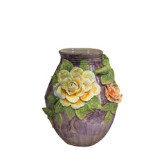 Bat Trang Handcrafted Ceramic Flower Vase 120