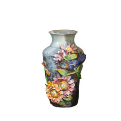 Bat Trang Handcrafted Ceramic Flower Vase 121