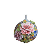 Bat Trang Handcrafted Ceramic Flower Vase 125