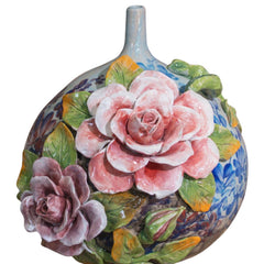 Bat Trang Handcrafted Ceramic Flower Vase 125