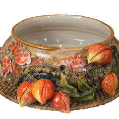Bat Trang Handcrafted Ceramic Flower Vase 161