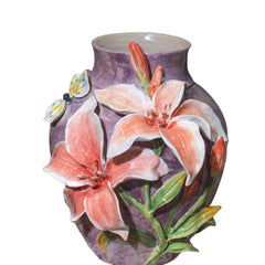 Bat Trang Handcrafted Ceramic Flower Vase 16