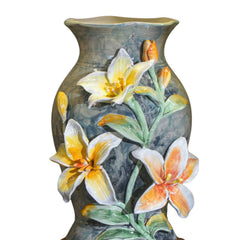 Bat Trang Handcrafted Ceramic Flower Vase 14