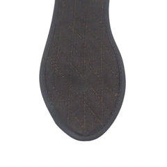 Black Border Cotton Insole