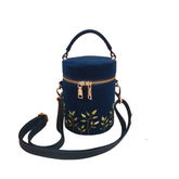 Handmade Upcycled Denim Box Bag