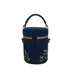 Handmade Upcycled Denim Box Bag