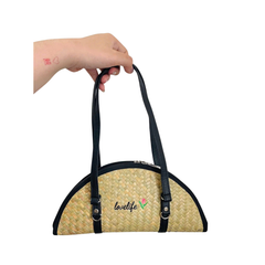 Bread Shaped Sedge Handbag