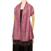 Brocade scarves Mulberry Silk Handcrafted