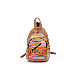 Hand-woven Brocade Backpack