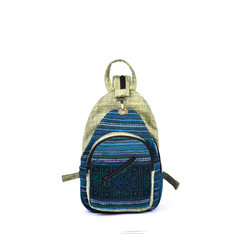 Hand-woven Brocade Backpack