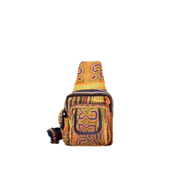 Hand-Woven Brocade Crossbody Bag