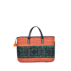 Hand-Woven Brocade iPad Bag 1