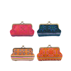 Hand-Woven Brocade Wallet