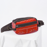 Hand-Woven Brocade Fanny Pack