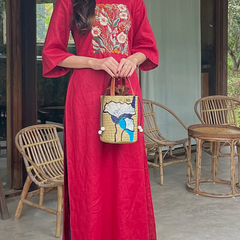 Sedge Grass Bucket Bag TCBBU05