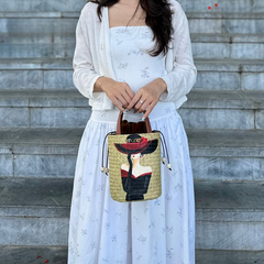 Sedge Grass Bucket Bag TCBBU06