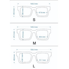 Buffalo Horn Eyeglass Frames - Handcrafted From Natural Horn 51