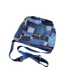 Handmade Upcycled Denim Cata Bag
