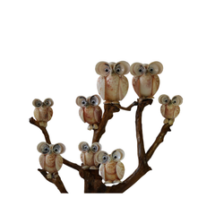 Catbird Made From Seashells