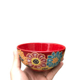 Ceramic Bowl With Hundred Flowers Pattern