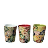 Ceramic Mug With Hundred Flowers Pattern