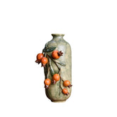 Ceramic Pomegranate Flower Vase