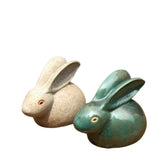 Ceramic Rabbit Statue