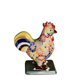 Ceramic Rooster Statue