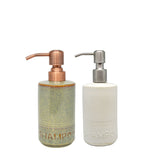 Ceramic Shampoo Dispenser Bottle With Spray Pump