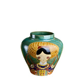 Ceramic Vase In The Shape Of A Girl
