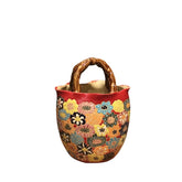 Ceramic Vase In The Shape Of A Handbag