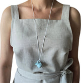 Ceramic Vase-Shaped Pendant 4