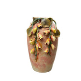 Ceramic Vase With Bellflower Pattern