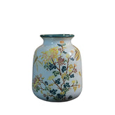 Ceramic Vase With Chrysanthemum Pattern