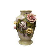 Ceramic Vase With Rose Pattern 1