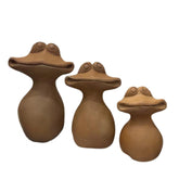 Ceramic Wide-Mouthed Frog