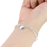 Chain Link Bracelet Handcrafted 925 Sterling Silver