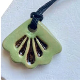 Coastal Style Handcrafted Ceramic Necklace 1