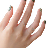 Couple Rings Handcrafted 925 Sterling Silver
