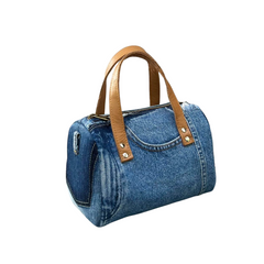 Handmade Upcycled Denim Crossbody Bag
